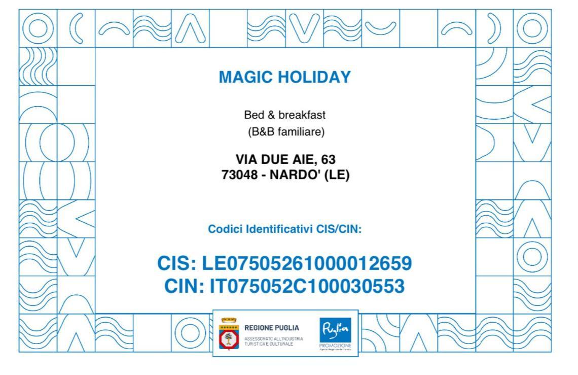 B&B Magic Holiday Nardo Bagian luar foto